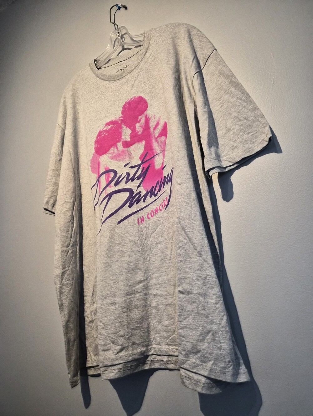 Dirty Dancing In Concert Grey Graphic T-Shirt | Size XXL